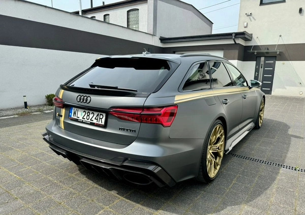Audi RS6 cena 599999 przebieg: 49500, rok produkcji 2020 z Łódź małe 781